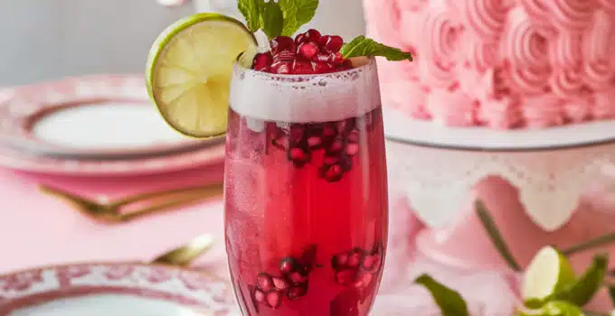 Pomegranate Passion Pop Mocktail